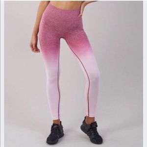 Gymshark Berry Ombré Seamless Legging